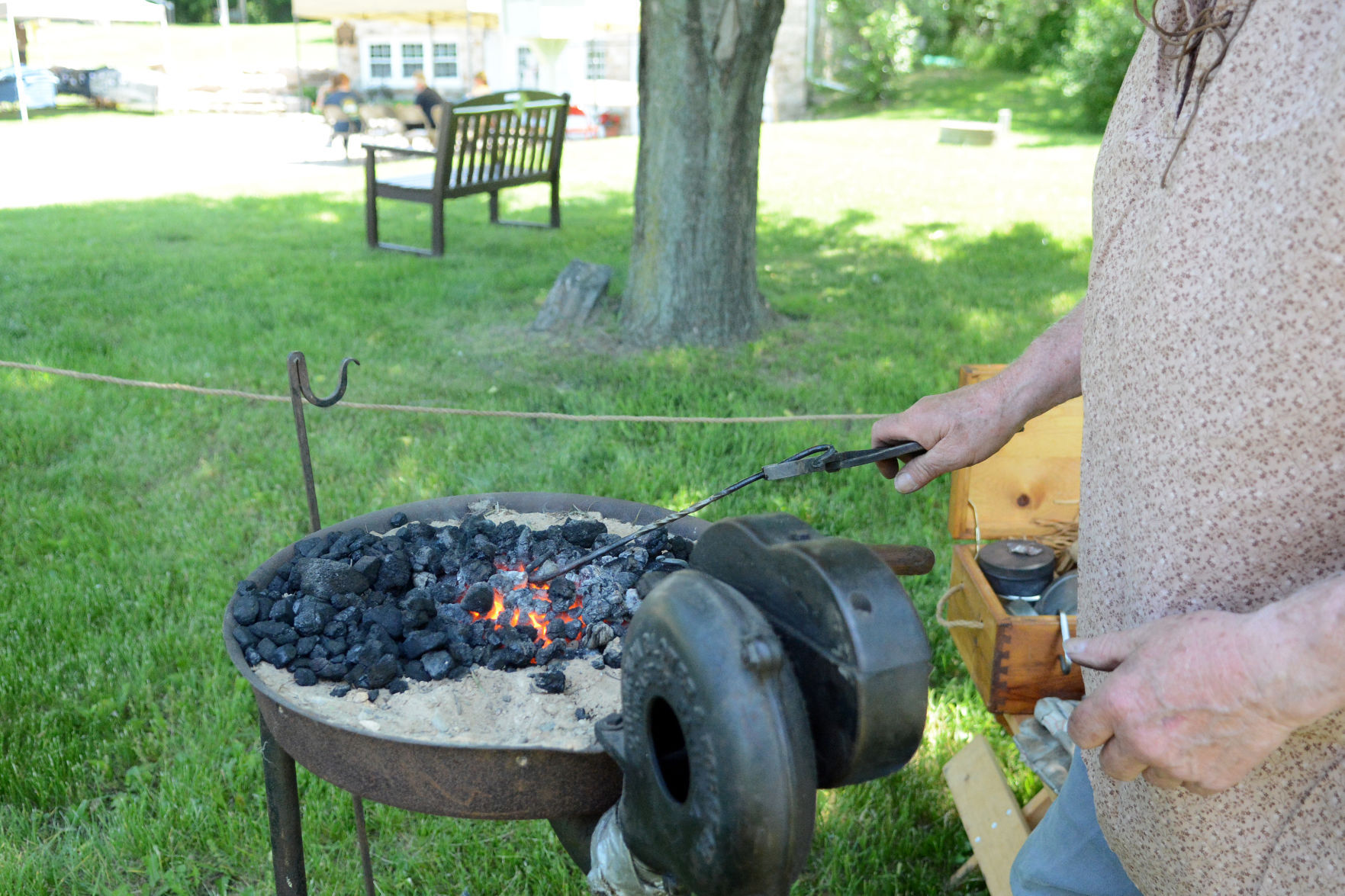 Wisconsin Territory Day at Fort Winnebago Surgeons Quarters